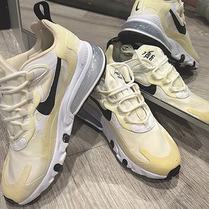 Nike, cream, white, black, good condition